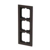 Abdeckrahmen 3-fach papierbraun - Busch-axcent® pur   