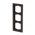 Abdeckrahmen 3-fach papierbraun - Busch-axcent® pur
