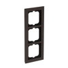 Abdeckrahmen 3-fach papierbraun - Busch-axcent® pur   