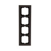 Abdeckrahmen 4-fach papierbraun - Busch-axcent® pur   