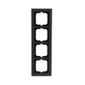Abdeckrahmen 4-fach papierbraun - Busch-axcent® pur