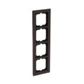 Abdeckrahmen 4-fach papierbraun - Busch-axcent® pur