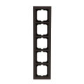 Abdeckrahmen 5-fach papierbraun - Busch-axcent® pur