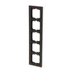 Abdeckrahmen 5-fach papierbraun - Busch-axcent® pur   