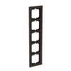 Abdeckrahmen 5-fach papierbraun - Busch-axcent® pur   