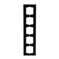 Abdeckrahmen 5-fach papierbraun - Busch-axcent® pur