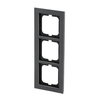 Abdeckrahmen 3-fach betongrau - Busch-axcent® pur   
