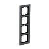 Abdeckrahmen 4-fach betongrau - Busch-axcent® pur   
