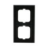 Abdeckrahmen 2-fach schiefergrau - Busch-axcent® pur   
