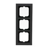 Abdeckrahmen 3-fach schiefergrau - Busch-axcent® pur   