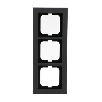 Abdeckrahmen 3-fach schiefergrau - Busch-axcent® pur   