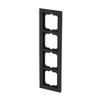 Abdeckrahmen 4-fach schiefergrau - Busch-axcent® pur   