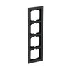 Abdeckrahmen 4-fach schiefergrau - Busch-axcent® pur   