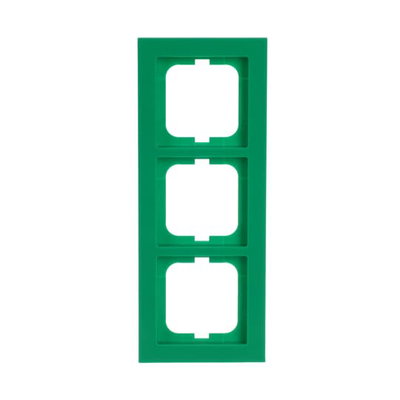 Abdeckrahmen 3-fach grün - Busch-axcent®