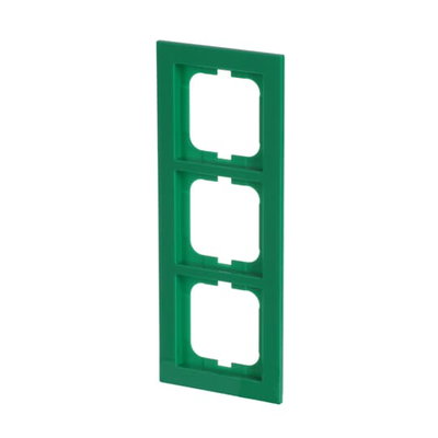 Abdeckrahmen 3-fach grün - Busch-axcent®   