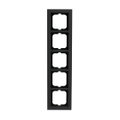 Abdeckrahmen 5-fach schiefergrau - Busch-axcent® pur