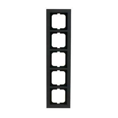 Abdeckrahmen 5-fach schiefergrau - Busch-axcent® pur   