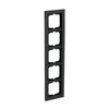Abdeckrahmen 5-fach schiefergrau - Busch-axcent® pur   