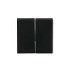 Wippe für Smart Switch 2-fach schwarz matt - Plattform 63   