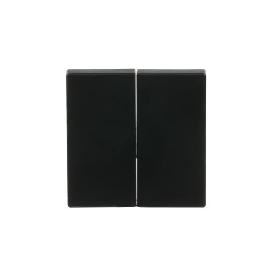 Wippe für Smart Switch 2-fach schwarz matt - Plattform 63