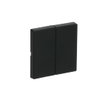 Wippe für Smart Switch 2-fach schwarz matt - Plattform 63   