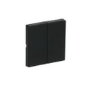 Wippe für Smart Switch 2-fach schwarz matt - Plattform 63