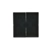 Wippe für Smart Switch 2-fach schwarz matt - Plattform 63   