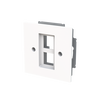 Zentralscheibe mit Tragring Modular-Jack 2-fach Busch-art linear®   