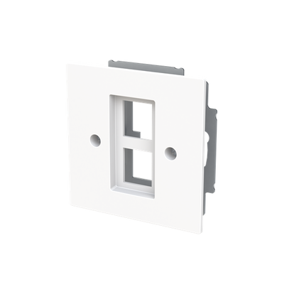 Zentralscheibe mit Tragring Modular-Jack 2-fach Busch-art linear®   