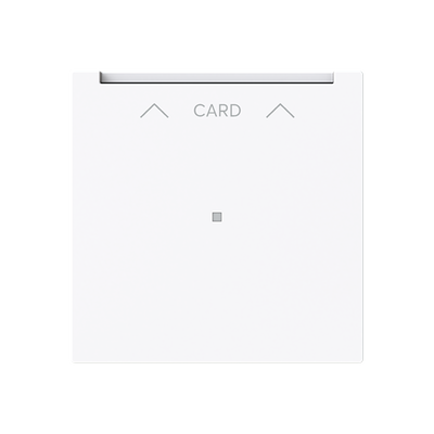 Cardschalter-Einsatz mit Zentralscheibe Symbol "Pfeile", CARD 2-poliger Taster