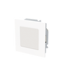 Lichtsignal-Einsatz mit Zentralscheibe Busch-Infolicht® LED / weiß  studioweiß