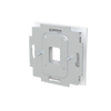 Zentralscheibe mit Tragring Modular-Jack 1-fach Busch-art linear®   