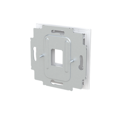 Zentralscheibe mit Tragring Modular-Jack 1-fach Busch-art linear®   