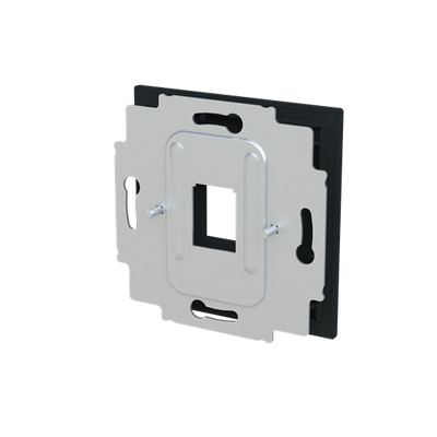 Zentralscheibe mit Tragring Modular-Jack 1-fach Busch-art linear®   
