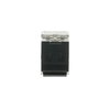 Modular-Jack-Einsatz Modular-Jack-Einsatz, Keystone Cat 6a RJ45 8(8)-Stecker