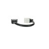 Kabelpeitsche HDMI-Keystone, Ausführung: gerade weiß   