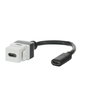 Kabelpeitsche Keystone Modular-Jack-Einsatz, Keystone USB-Stecker Ausführung: