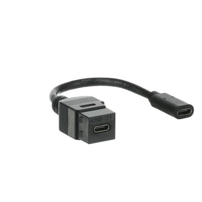 Kabelpeitsche Keystone Modular-Jack-Einsatz, Keystone USB-Stecker Ausführung: