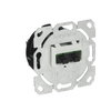 Glasfaser Anschlussdose TAE SC-Duplex-Stecker Ausführung: gerade 2-fach silber 