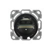 Glasfaser Anschlussdose TAE SC-Duplex-Stecker Ausführung: gerade 2-fach silber 