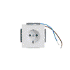 Busch-steplight® SCHUKO® Steckdosen-Einsatz Safety+ mit LED
