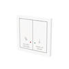 Wippe 2-fach mit Bedruckung "DND/MUR" Zimmereinheit Busch-art linear®   