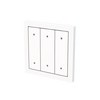 Wippe für Elektroniktaster 3-fach mit transparenten Kalotten Busch-art linear® 