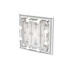 Wippe für Elektroniktaster 3-fach mit transparenten Kalotten Busch-art linear® 