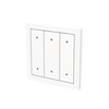 Wippe für Elektroniktaster 3-fach mit transparenten Kalotten Busch-art linear® 