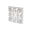 Wippe für Elektroniktaster 3-fach mit transparenten Kalotten Busch-art linear® 