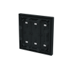 Wippe für Elektroniktaster 3-fach mit transparenten Kalotten Busch-art linear® 