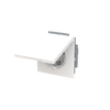SCHUKO® Steckdosen-Einsatz Safety+ mit Klappdeckel ohne Spreize studioweiß matt