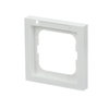 Abdeckrahmen mit Sichtfenster mit Beschriftungsfeld 1-fach studioweiß - future®