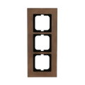 Abdeckrahmen 3-fach bronze - carat®   
